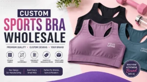 custom sports bra wholesale