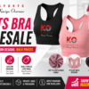custom sports bra wholesale