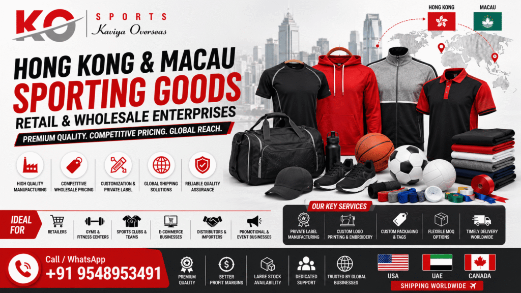 Hong Kong and Macau Sporting Goods Retail