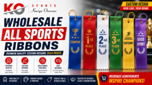 custom sports ribbons wholesale.