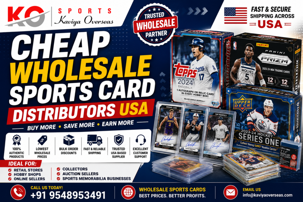 Cheap Wholesale Sports Card Distributors USA